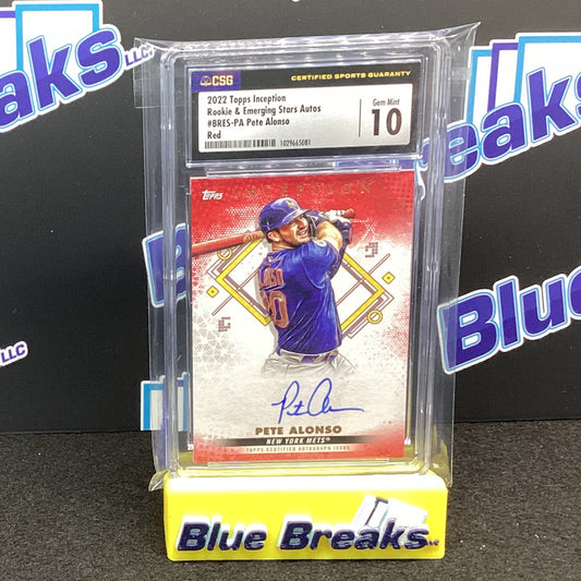 2022 Topps Inception - Pete Alonso 31/50