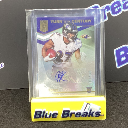 2020 Elite - JK Dobbins Turn of the Century 29/149