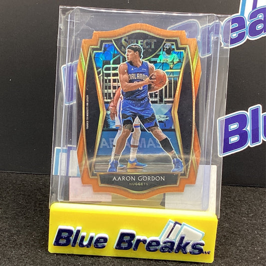 2021 Prizm NBA orange Aaron Gordon 57/65 #134 Nuggets