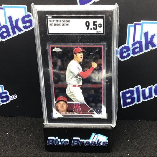 2023 Topps Chrome Shohei Ohtani #17 SGC 9.5 Angels