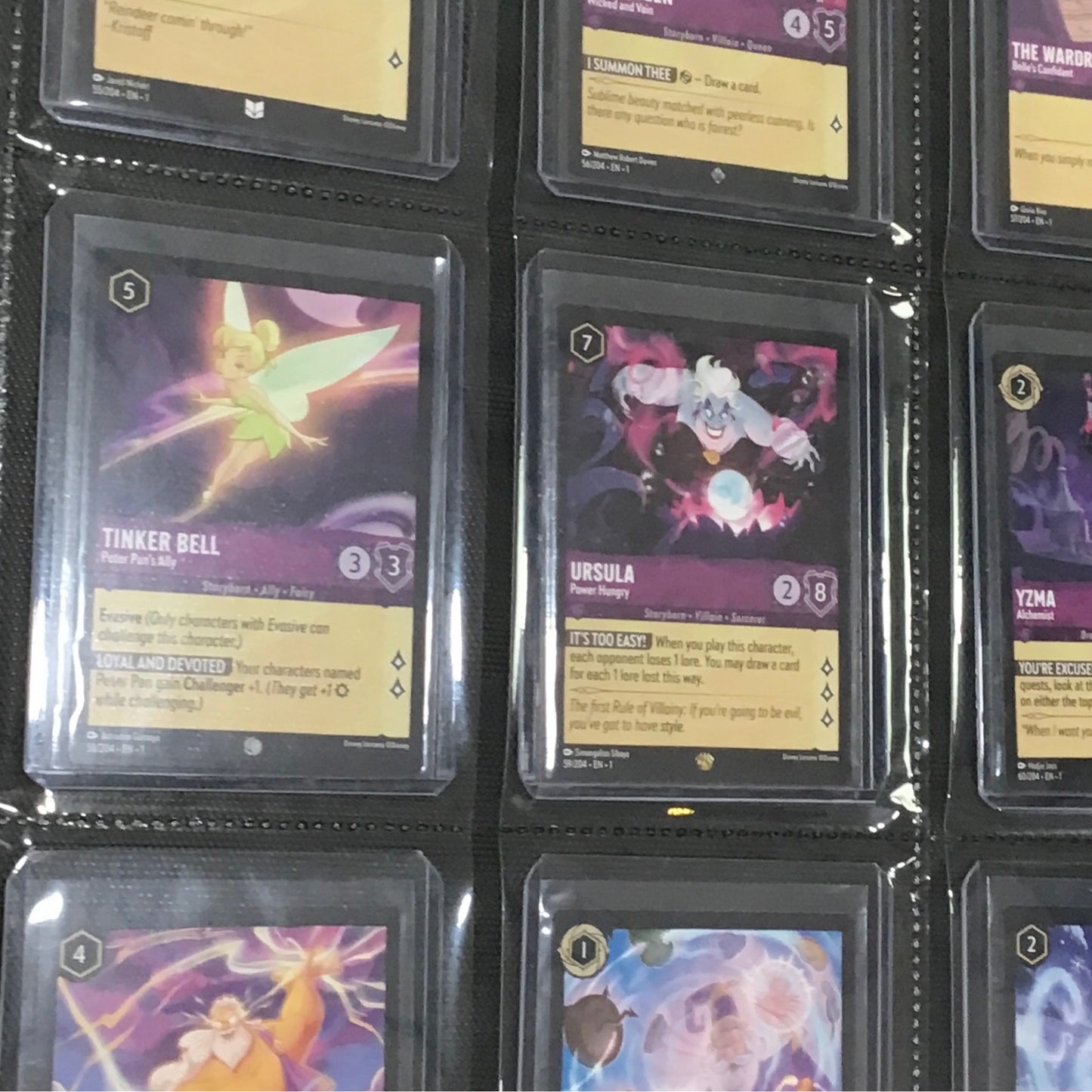 Disney Lorcana First Chapter 204 card Complete Set