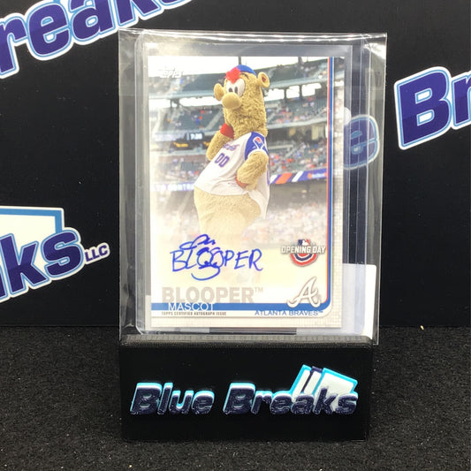 2019 Topps Opening Day Blooper auto #MA-B Braves