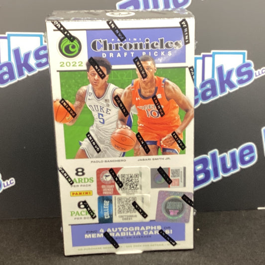 2022 Chronicles Draft Picks Basketball