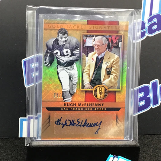 2017 Panini - Gold Standard - Hugh McElhenny - San Francisco 49ers - Auto - 4/99