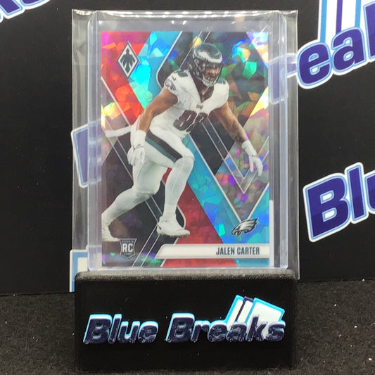 2023 Panini Phoenix Fire and Ice Seismic Jalen Carter 36/50 RC #143 Eagles