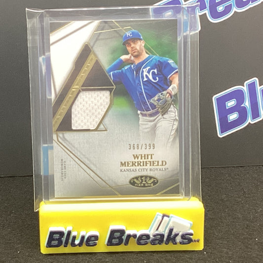 2022 Topps Tier One - Whit Merrifield 368/399