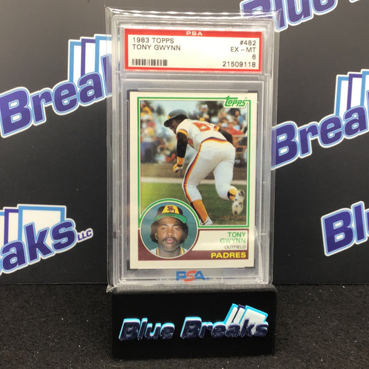 1983 Topps - Tony Gwynn - San Diego Padres - PSA 6