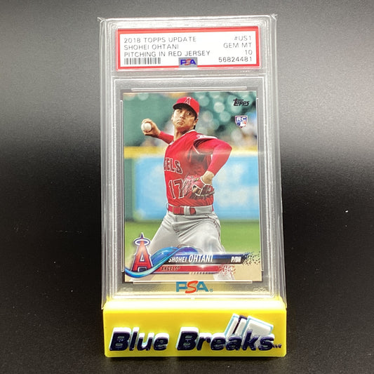 2018 Topps Update Shohei Ohtani Red Jersey