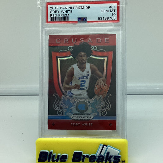 2019 Panini Prizm Dp - Coby White Gem 10