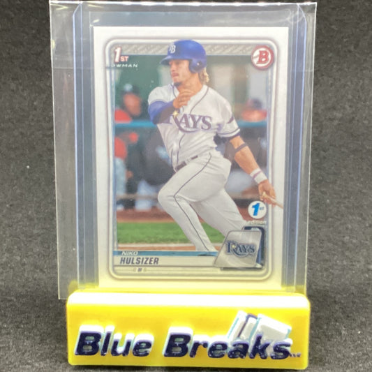 2020 Bowman 1st Niko Hulsizer BFE-17