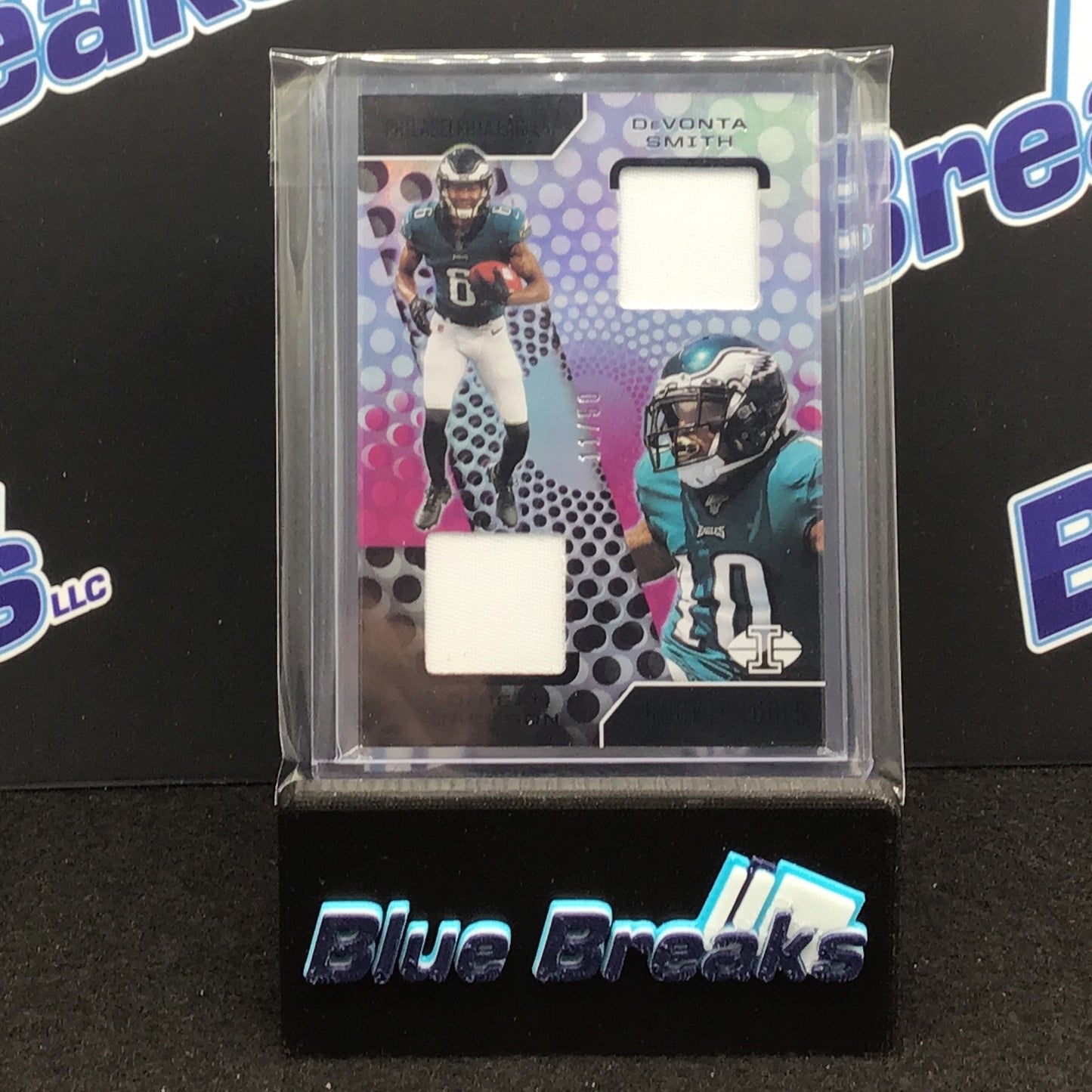 2021 Panini Illusions Rookie Idols DeVonta Smith Desean Jackson 11/50 #RI-DED Eagles