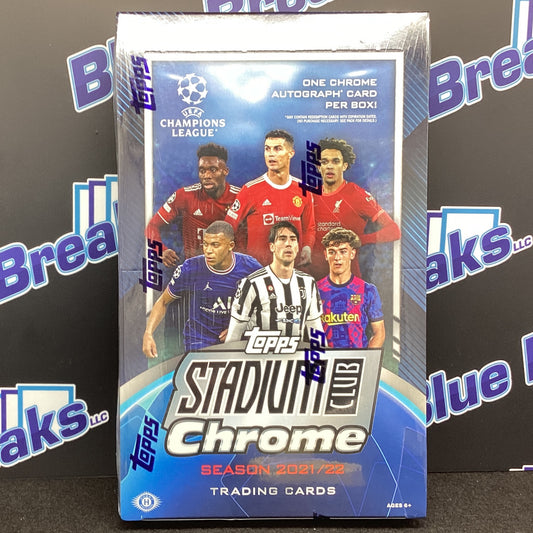 2021-22 Stadium Club Chrome - Champions League Hobby
