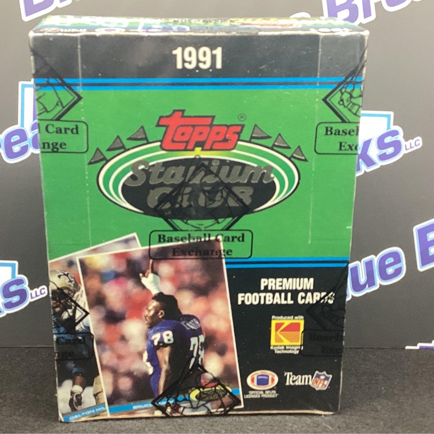 1991 NFL Topps Stadium Club Hobby Box