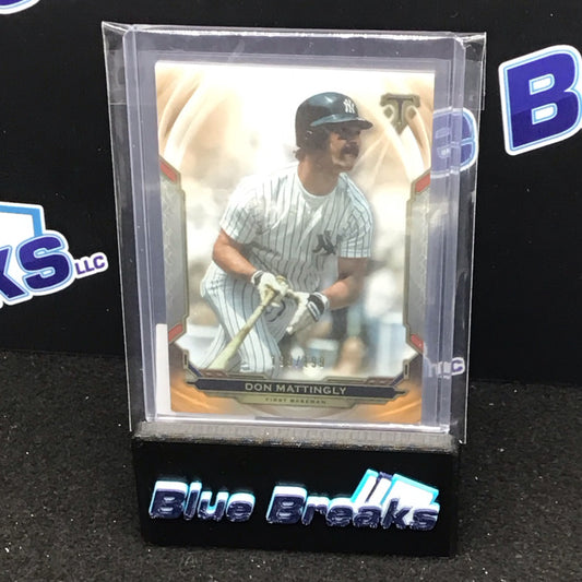 2019 Topps Triple Threads Don Mattingly 199/199 #32 Yankees