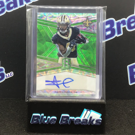 2018 Panini Spectra Alvin Kamara auto 09/25 #S-AK Saints