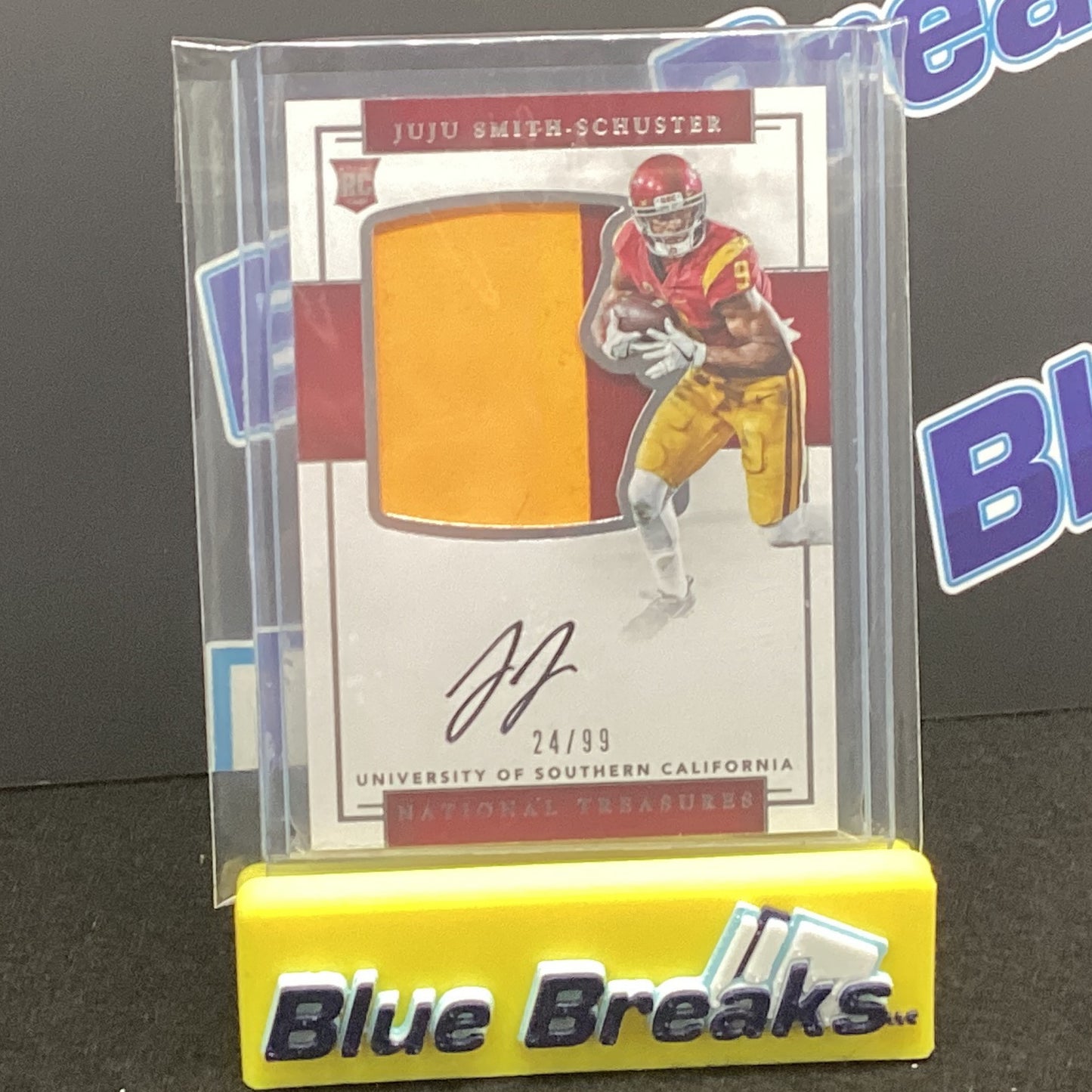 2017 National Treasures - Juju Smith-Schuster 24/99