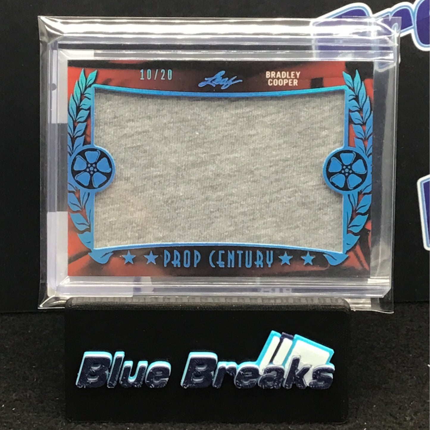 2017 Leaf Prop Century Blue Bradley Cooper 10/20 #PC-08