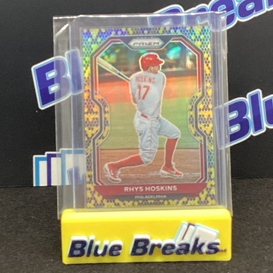 2021 Panini Prizm - Rhys Hoskins Snakeskin 45/50