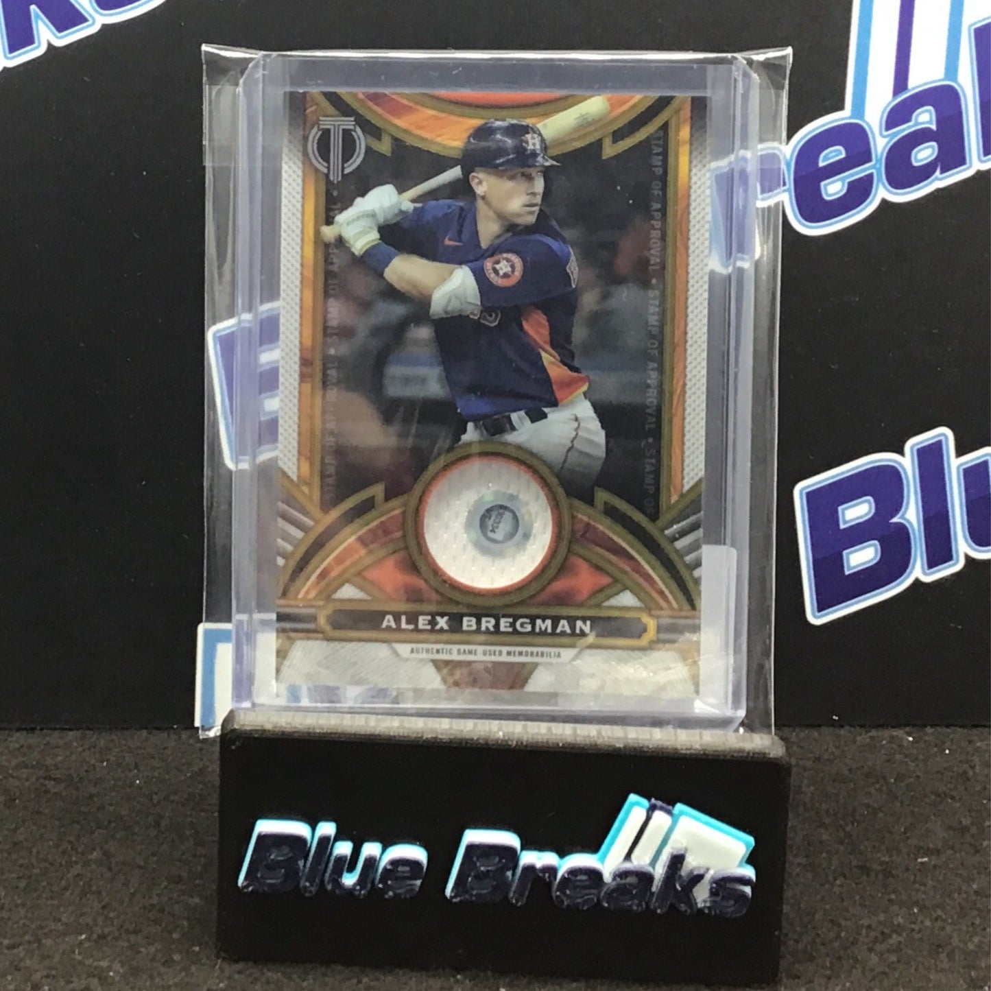 2023 Topps Tribute Stamp of Approval Relic Alex Bregman 43/75 #SOA-AB Astros