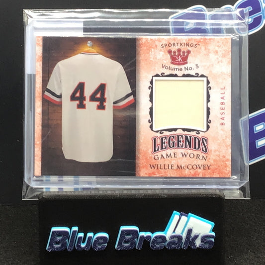 Sports Kings Willie McCovey relic 44/50 #LSM-38 Giants