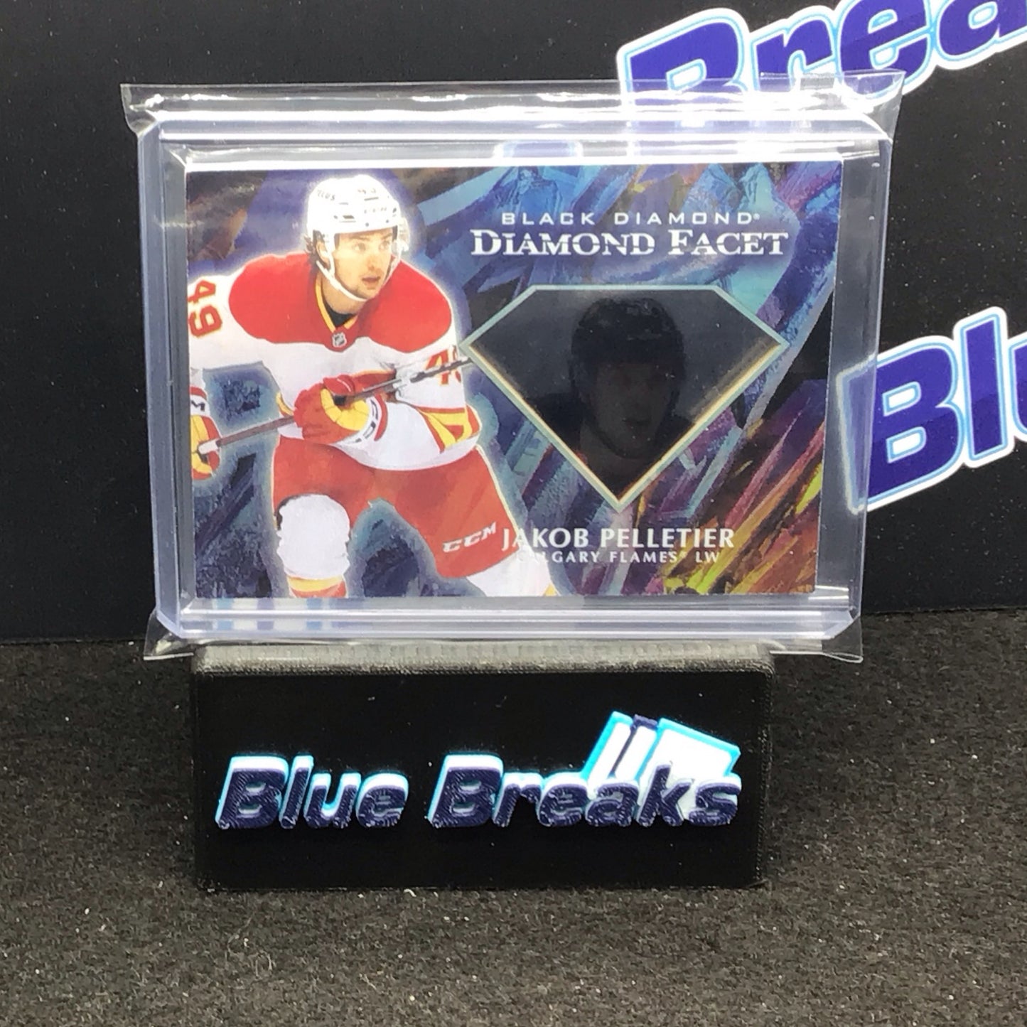 2023-24 Upper Deck Black Diamond Diamond Facet Acetate Jakob Pelletier #DF-JP - Montreal Canadiens