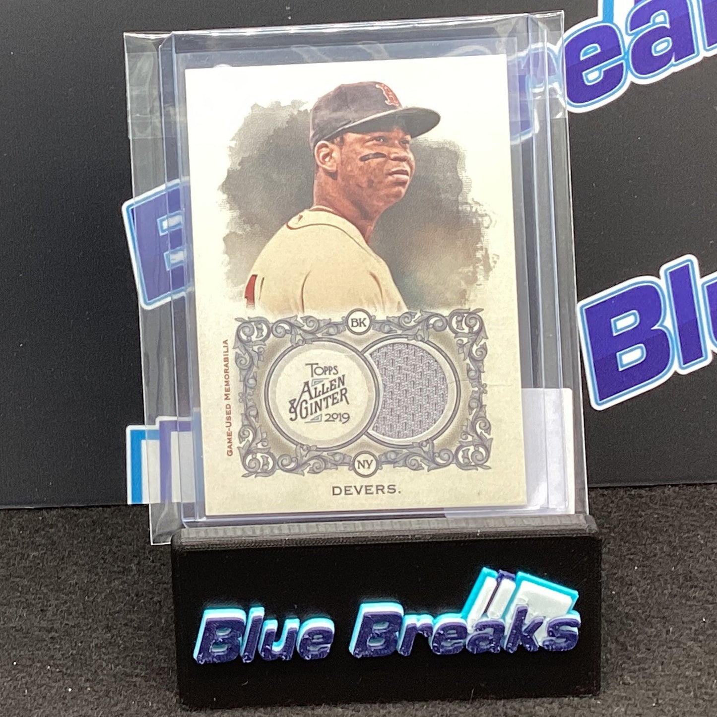 2019 Allen & Ginter Rafael Devers relic #FSRB-RD Red Sox