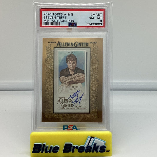 2020 Allen & Ginter - Steven Tefft NM 8