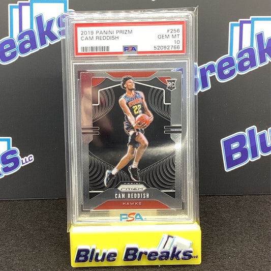 2019 Panini Prizm - Cam Reddish - RC - #256 - Atlanta Hawks - PSA 10