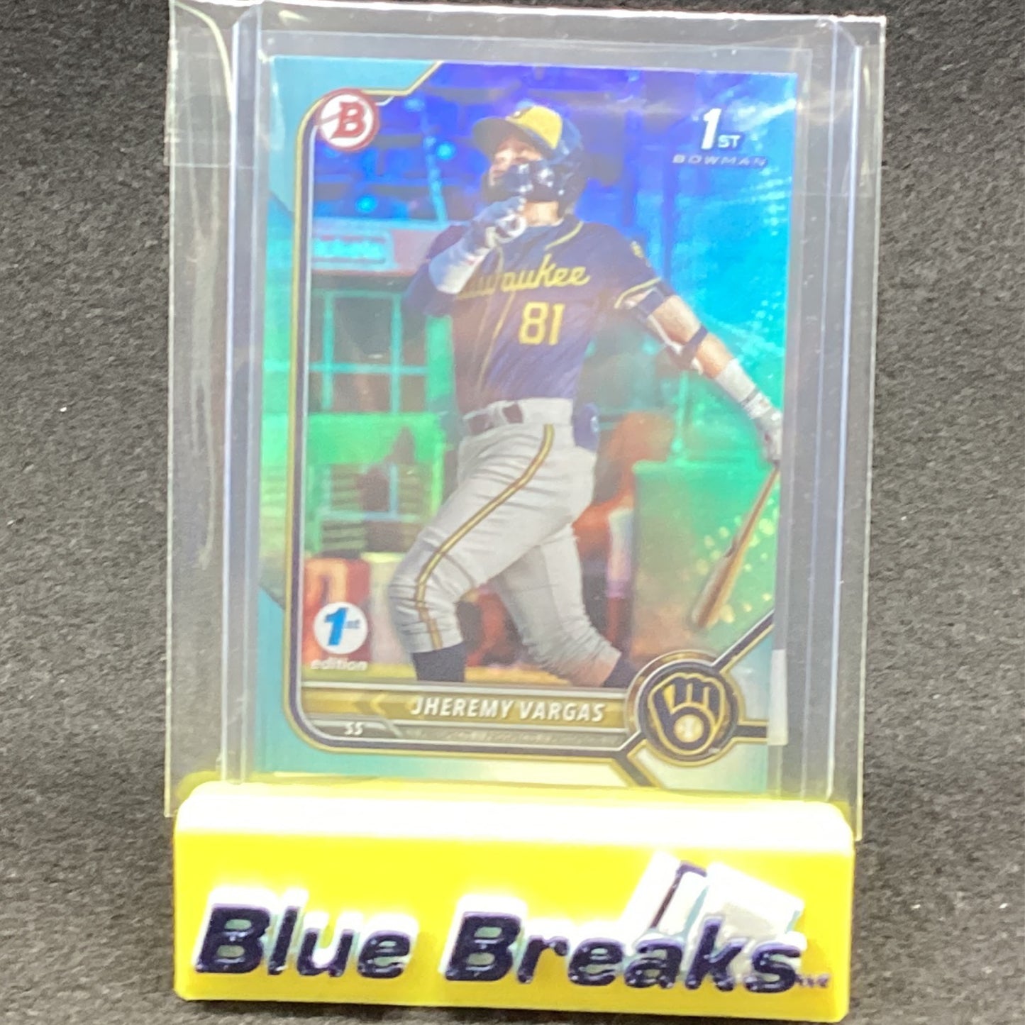 2022 Bowman 1st Foil Jheremy Vargas BPPF-144