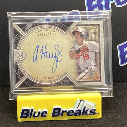 2018 Topps Museum Collection - Austin Hays - 261/299 - Baltimore Orioles