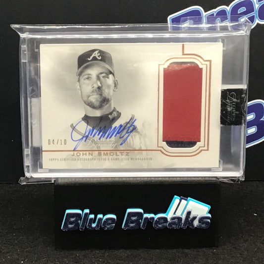 2020 Topps Dynasty - John Smoltz - Atlanta Braves  - 4/10