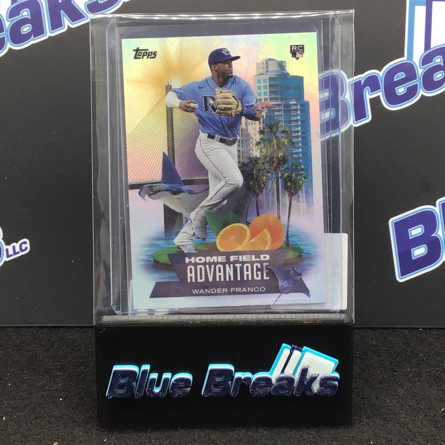 2022 Topps Series 2 Home Field Advantage Wander Franco #HA-14 Rays