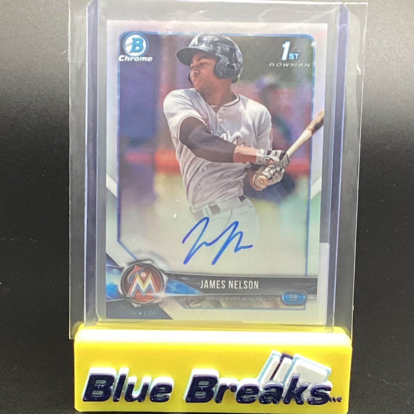 2018 Bowman Chrome 1st James Nelson auto 044/499 CPA-JN