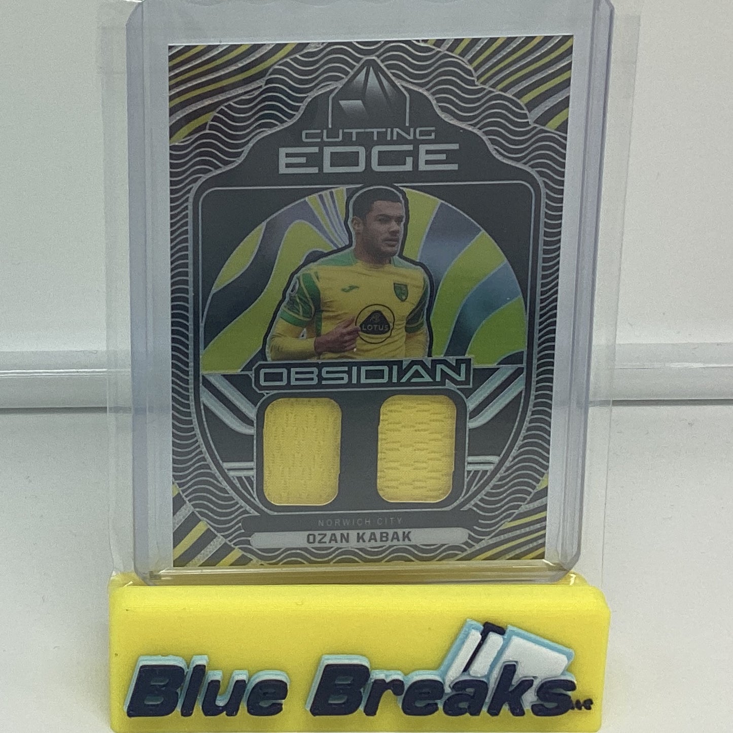 2021 Panini Obsidian Ozan Kabak relic 92/99 Norwich City