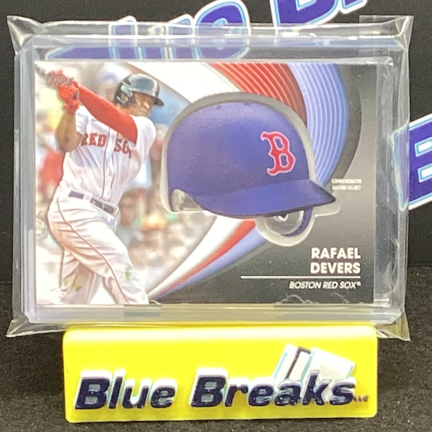 2022 Topps Series 2 Rafael Devers Helmet