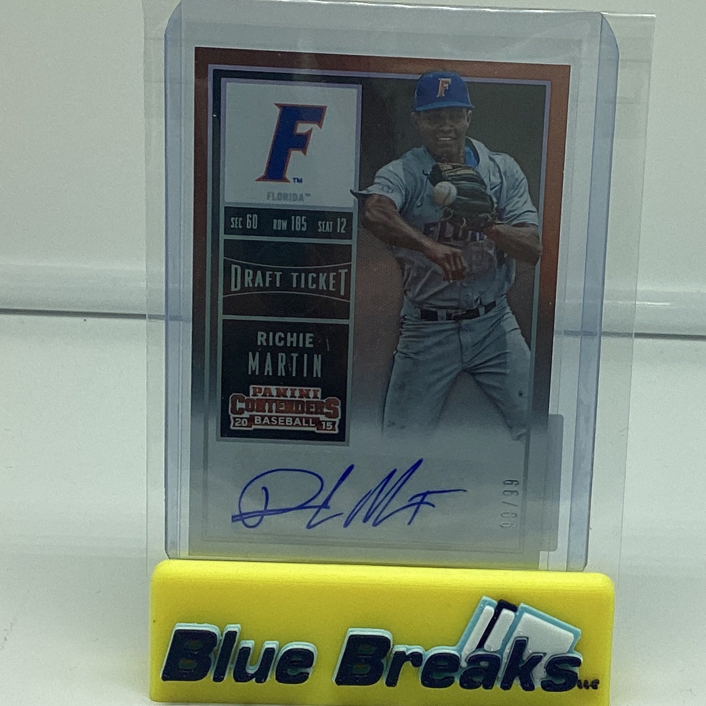 2015 Panini Contenders - Richie Martin 99/99