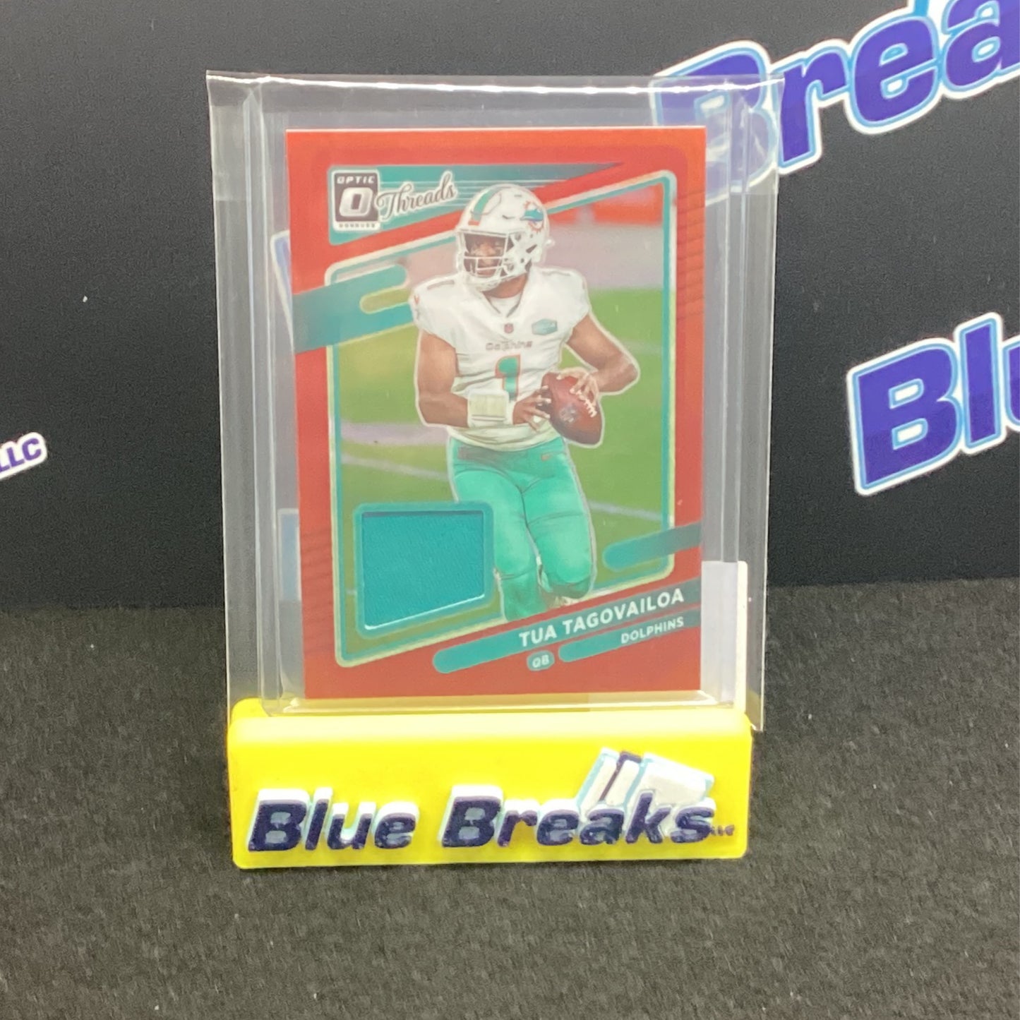 2021 Panini Donruss Optic Threads Orange Tua Tagovailoa