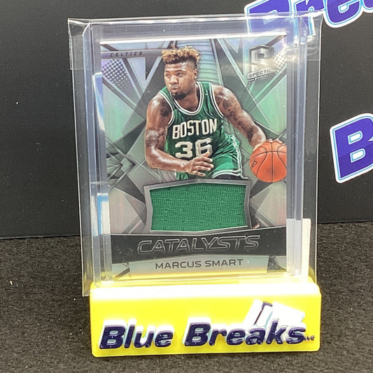 2016-17 Panini Spectra Catalysts Marcus Smart relic 053/149 2