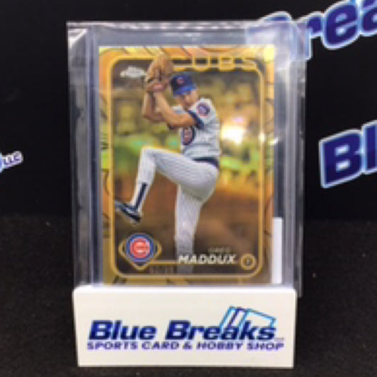 2024 Topps Gilded Greg Maddux 62/99 #45 Cubs