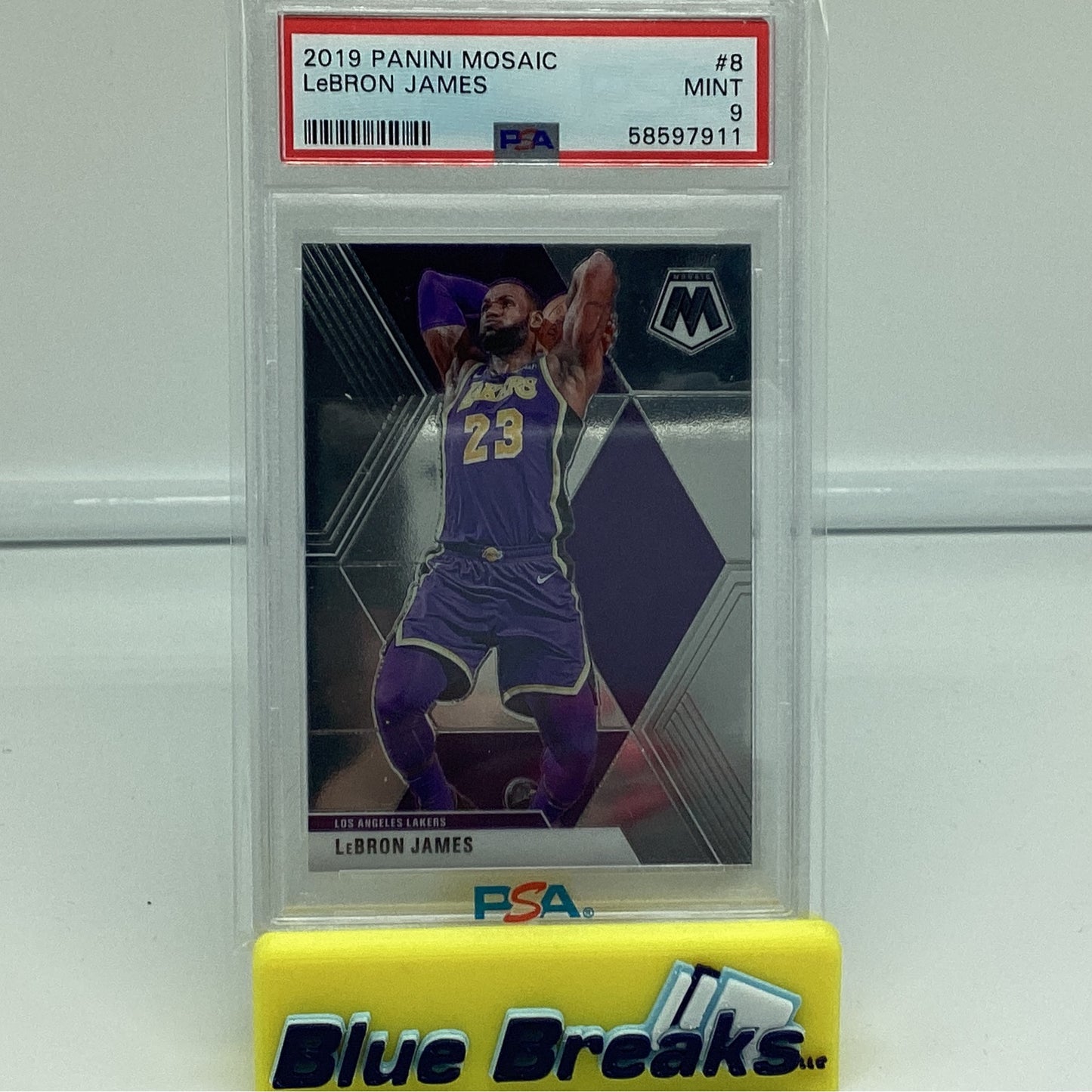 2019 Panini Mosaic - LeBron James Mt 9