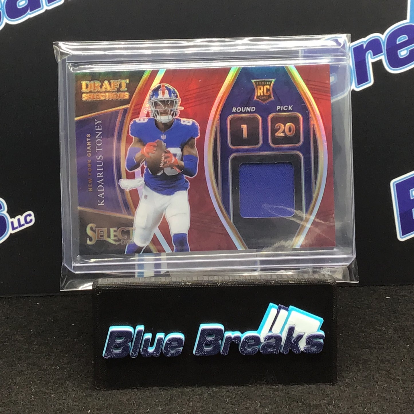 2021 Panini - Select - Kadarius Toney - Draft Selections - New York Giants - Rookie - DS-KTO