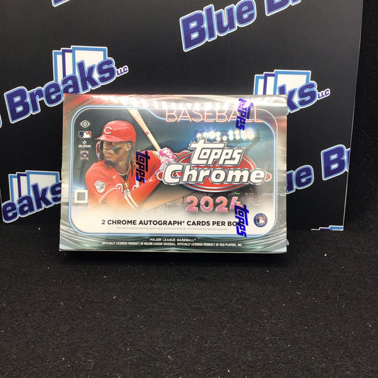 2024 Topps Chrome Baseball Breaker Delight Box