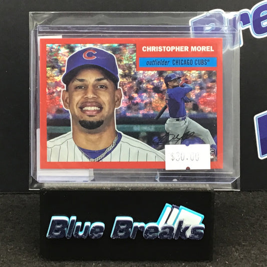 2023 Topps Red Foil Christopher Morel 33/50 #34 Cubs