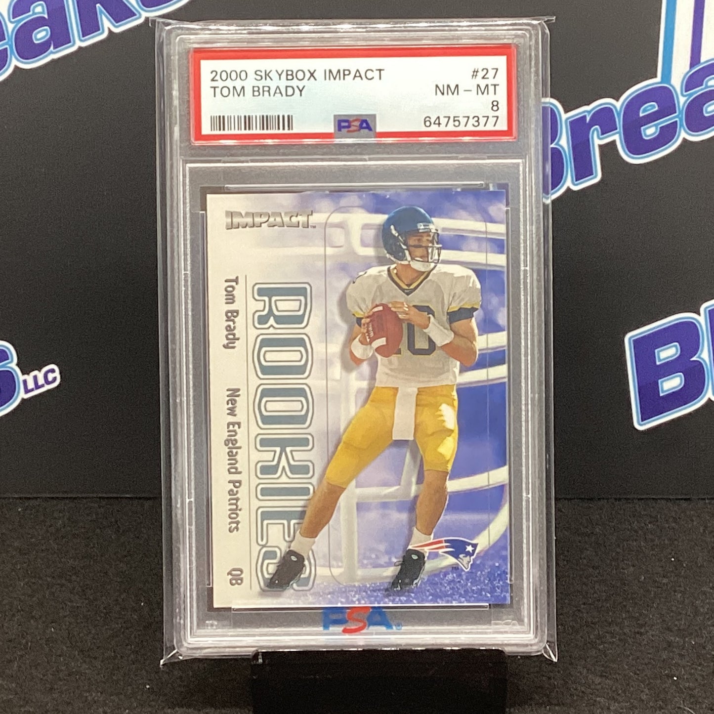2000 Skybox Impact Tom Brady NM-MT 8 27