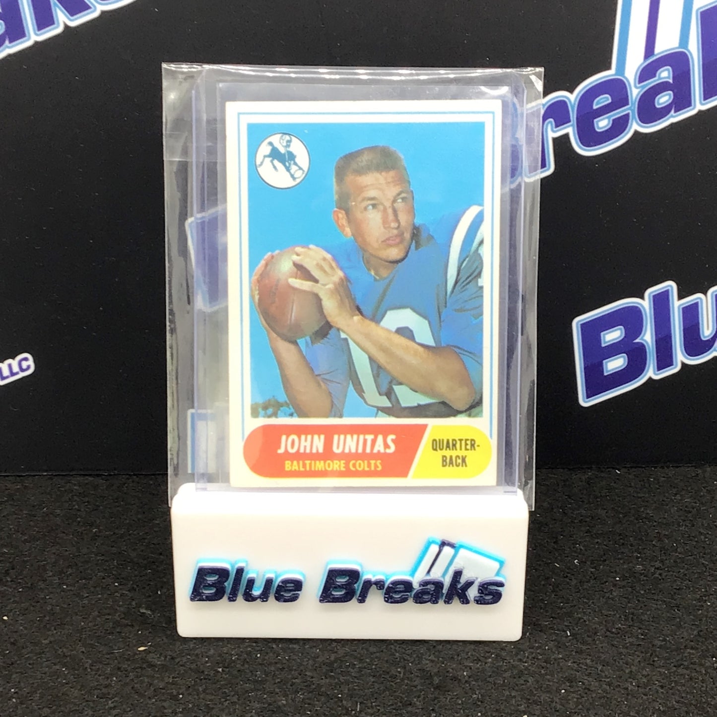 1968 - Topps - John Unitas - Johnny - #100 - Caltimore Colts