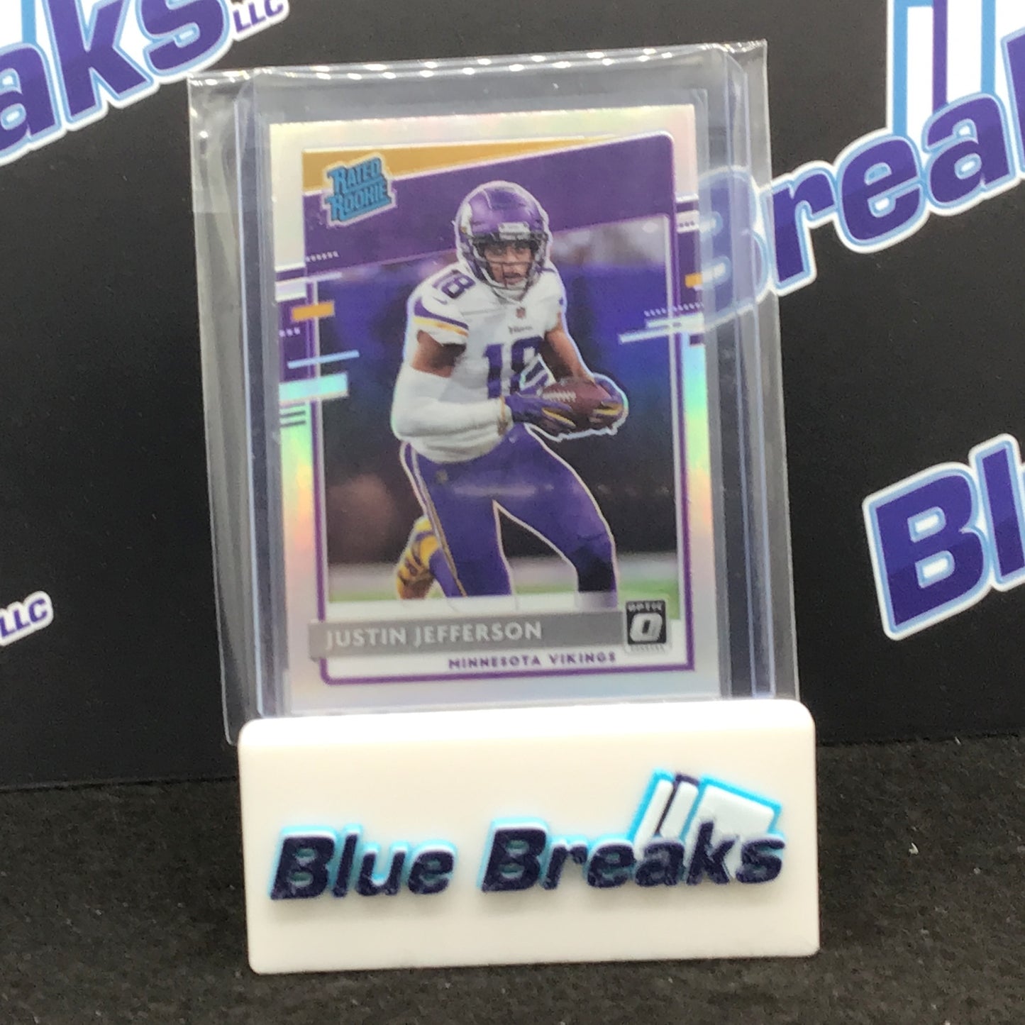 2020 Panini - Donruss Optic - Rated Rookie Prizm - Justin Jefferson - Minnesota Vikings