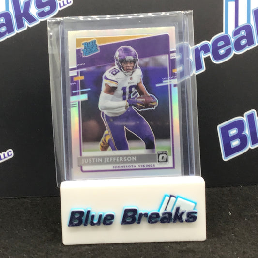 2020 Panini - Donruss Optic - Rated Rookie Prizm - Justin Jefferson - Minnesota Vikings