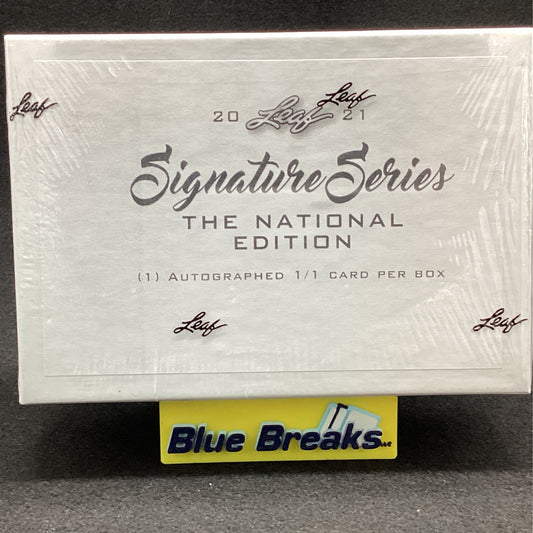 2021 Leaf Signature Series National Edition