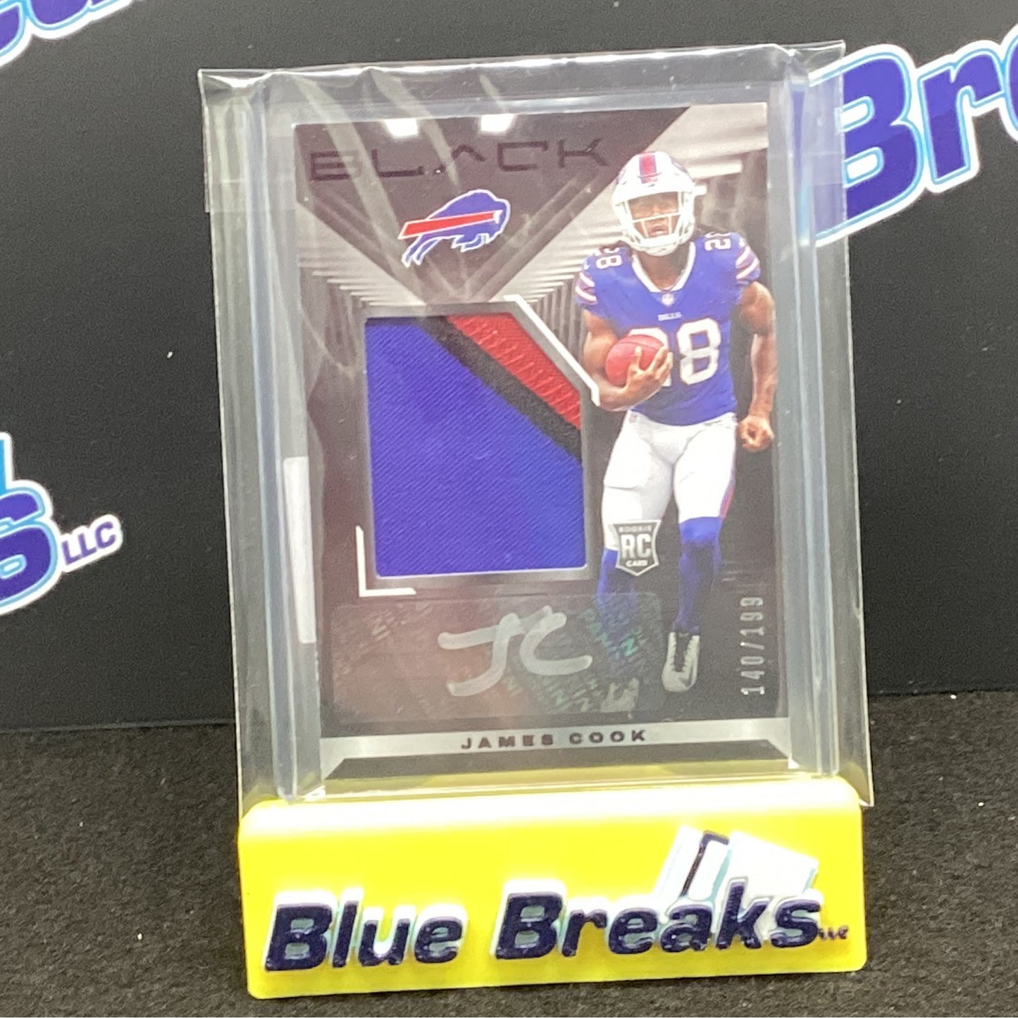 2022 Panini Black - James Cook - 140/199 - Buffalo Bills