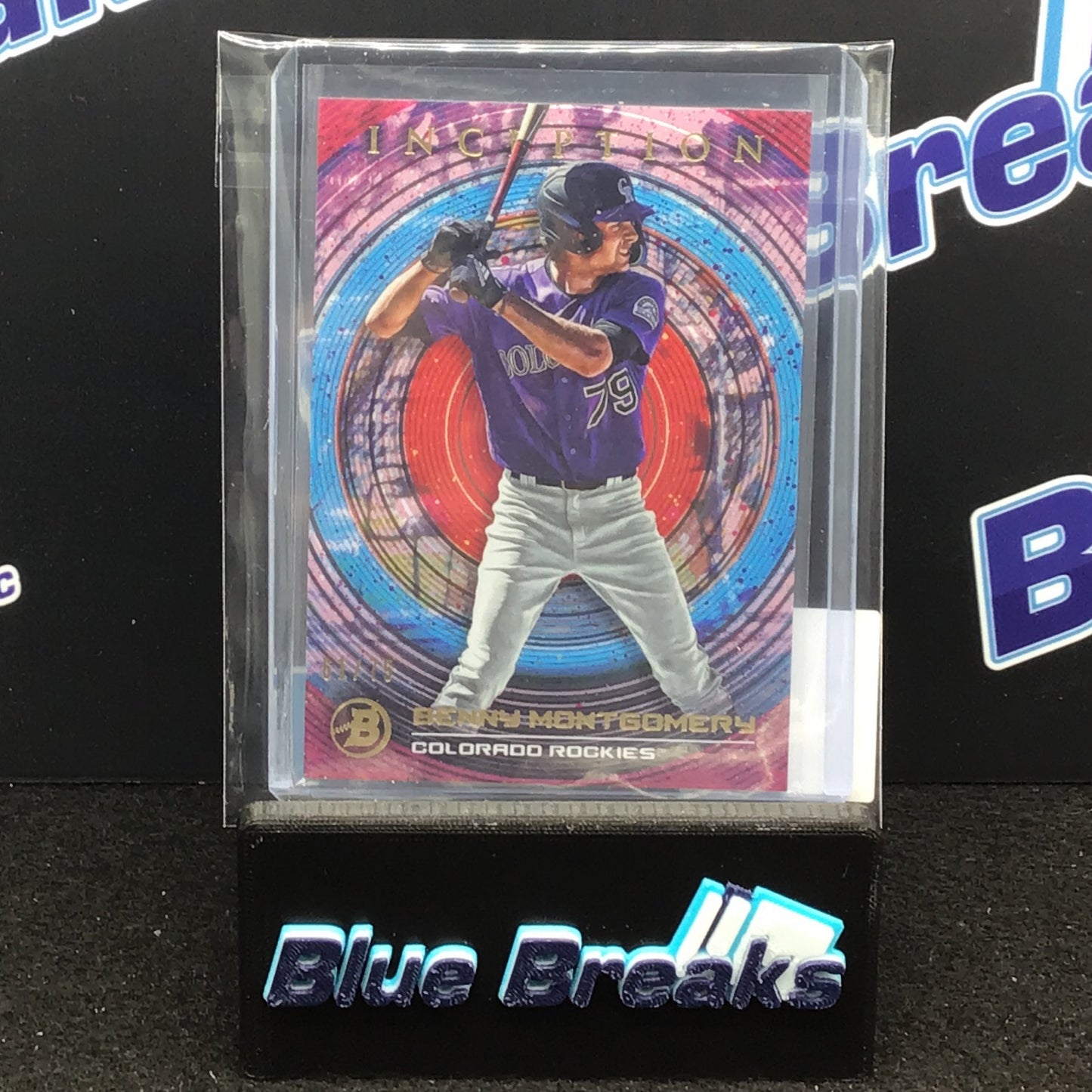 2022 Topps Purple Inception Benny Montgomery
